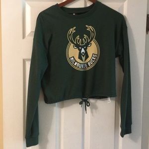 Milwaukee Bucks short hoodie